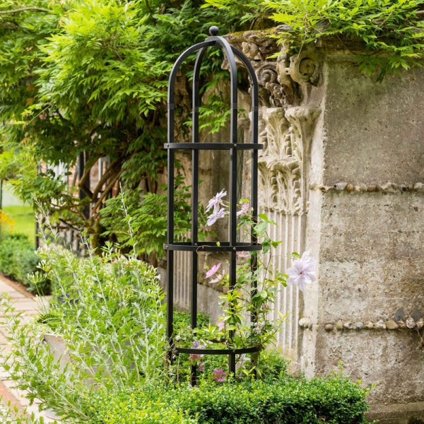 Buy Harrod Steel Round Obelisks Matt Black Online - Other Garden Equipment & Decoration Buy Harrod Steel Round Obelisks Matt Black Online - Other Garden Equipment & Decoration