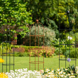 Harrod Vintage Round Wire Obelisks