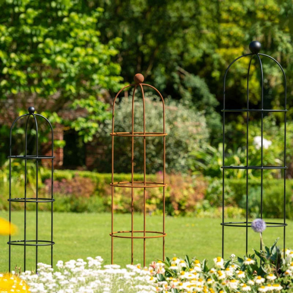 Buy Harrod Vintage Round Wire Obelisks Online - Other Garden Equipment & Decoration