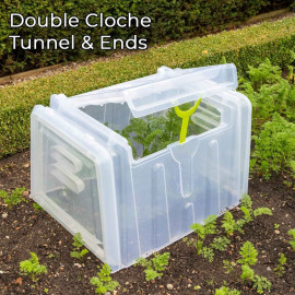 Mini Greenhouse Cloche Tunnels Double Width