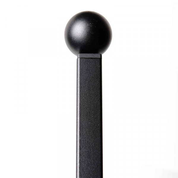 Buy Harrod Steel Plant Stakes Square Matt Black (2 Pack) Online - Other Garden Equipment & Decoration