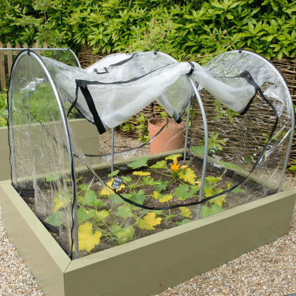 Buy Hoops ; Pvc Cover For Standard Metal Raised Beds Online - Pest Control