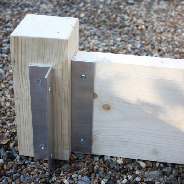 Buy Superior Raised Bed Planks With Brackets Online - Garden Fences & Gates