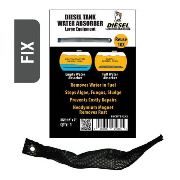 Buy B3C Diesel Tank Snake Water Absorber 60in x 2in Online - Garden Tools & Devices