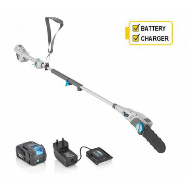 Buy Swift EB608D2 Cordless Polesaw with Battery and Charger Online - Garden Tools & Devices