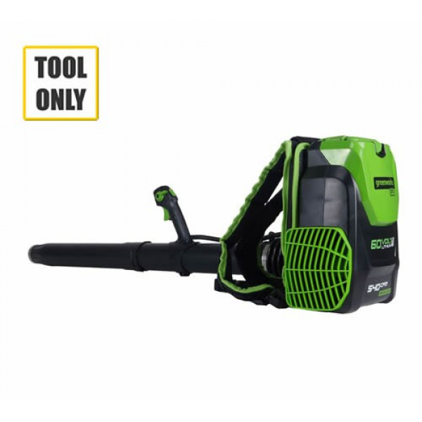 Buy Greenworks GD60BPB 60v Cordless Backpack Blower (Tool only) Online - Garden Tools & Devices