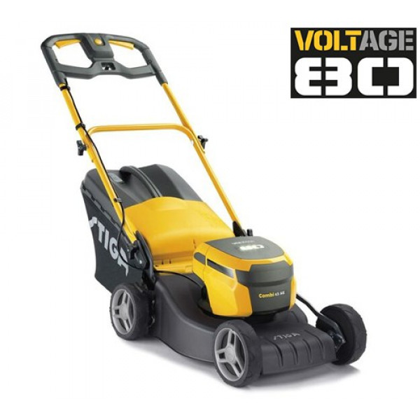 Buy Stiga Combi 43 AE (80v) Cordless Push Lawnmower Online - Garden Tools & Devices
