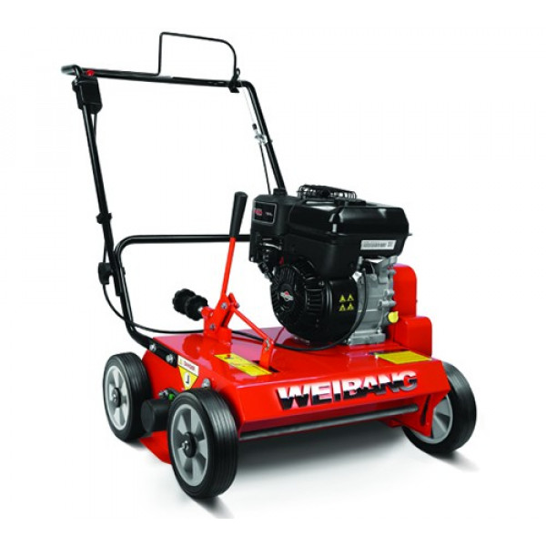 Buy Weibang WB486CRB Hand Propelled Petrol Lawn Scarifier Online - Garden Tools & Devices