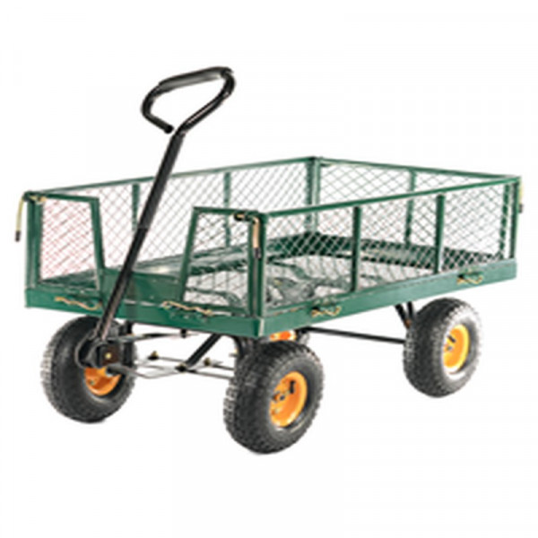 Buy Cobra GCT300 350kg Steel Mesh Garden Cart (10 Inch Tyre) Online - Wheelbarrows & Sack Trucks