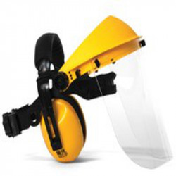 Garden Power Clear Visor with Muffs