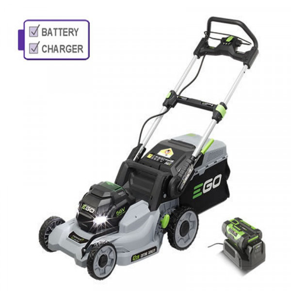 Buy EGO LM1701E Push 42cm Cordless Lawn mower c/w battery ; charger Online - Garden Tools & Devices