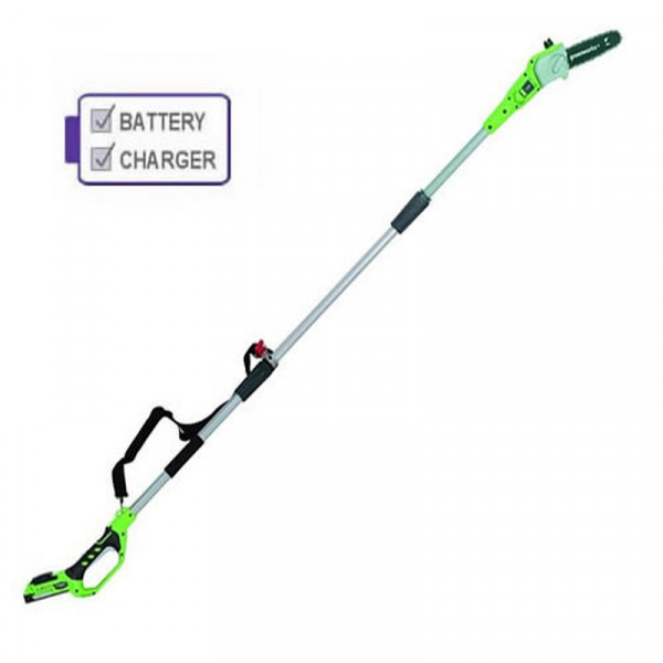 Buy Greenworks G24PSK2 24V Polesaw c/w 2Ah Battery and Charger Online - Garden Tools & Devices