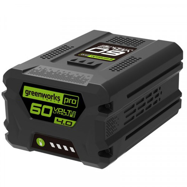 Buy Greenworks 60v 4.0Ah Lithium Ion Battery (G60B4) Online - Garden Tools & Devices Buy Greenworks 60v 4.0Ah Lithium Ion Battery (G60B4) Online - Garden Tools & Devices