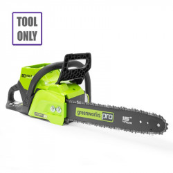 Greenworks Gd60cs40 60v Cordless Chainsaw (tool Only)