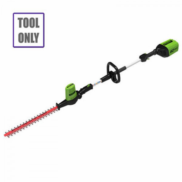 Buy Greenworks G60PHT 60v Cordless Long Reach Hedgecutter (Bare Tool) Online - Garden Tools & Devices