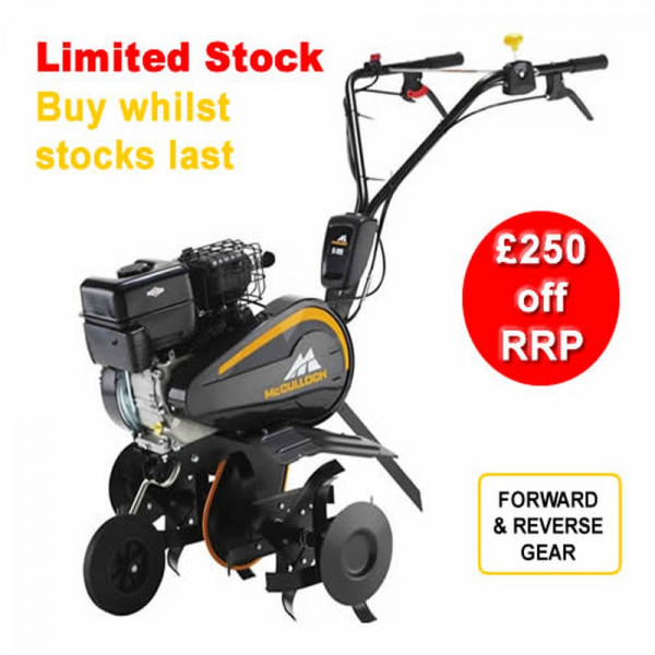 Buy McCulloch MFT85 900 Garden Tiller / Cultivator Online - Pasture & Field Mowers