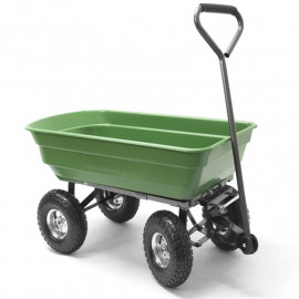 Handy Q Garden Poly Dump Garden Cart