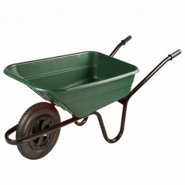The Walsall Shire Multi Purpose 90l Barrow in a Box Green Bshgp