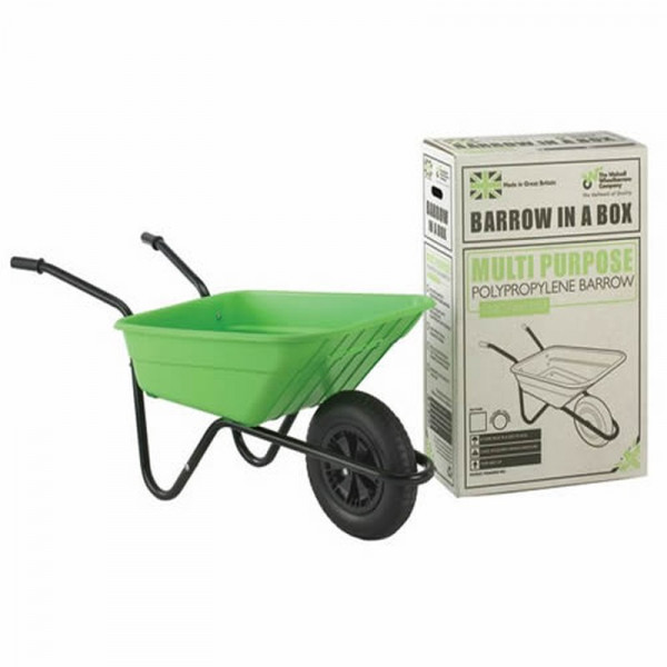 Buy The Walsall Shire Multi purpose 90L Barrow in a Box Lime BSHLIMP Online - Wheelbarrows & Sack Trucks Buy The Walsall Shire Multi purpose 90L Barrow in a Box Lime BSHLIMP Online - Wheelbarrows & Sack Trucks