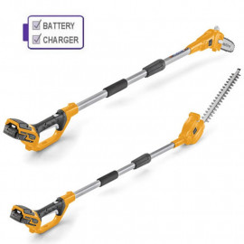 Stiga Smt24ae 24v Cordless Long Reach Hedge Trimmer & Pole Pruner