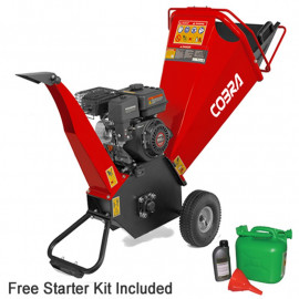 Cobra Chip650le Electric Start Petrol Chipper / Shredder