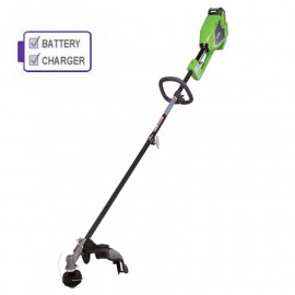 Greenworks G40bc 40v Cordless Trimmer C/w Battery & Charger