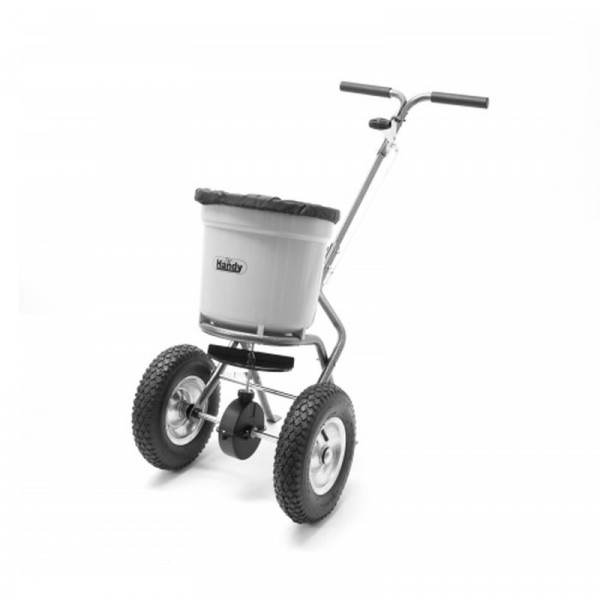 Buy Handy 50lbs Push Wheeled Spreader Online - Wheelbarrows & Sack Trucks
