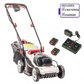 Al Ko Easy Flex 34.8 Li Cordless Lawnmower with 2 X Batteries and Charger