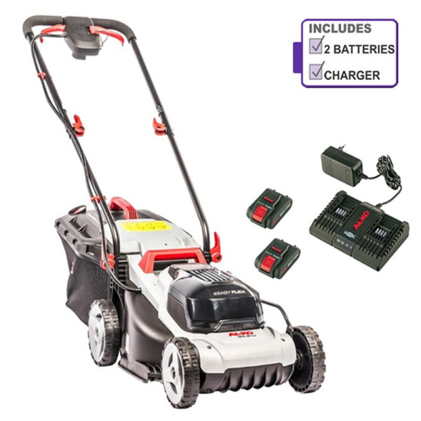 Buy AL KO Easy Flex 34.8 Li Cordless Lawnmower with 2 x Batteries and Charger Online - Lawn Mowers