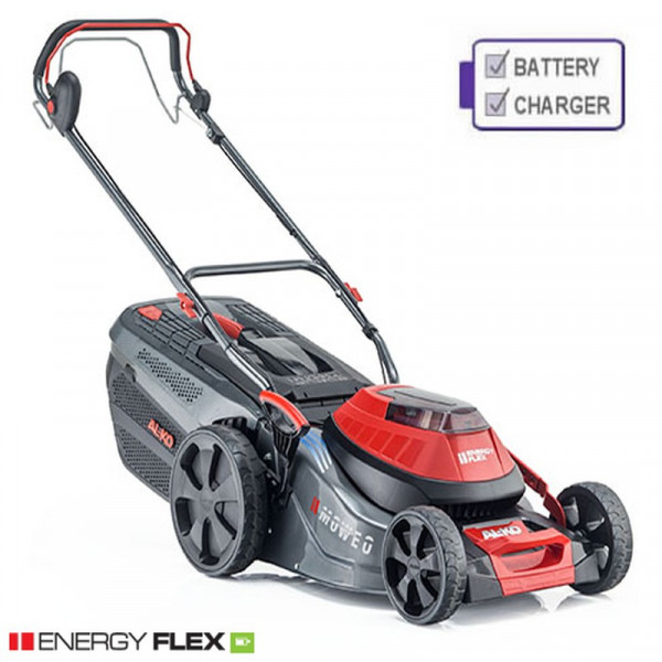 Buy AL KO Energy Flex Moweo 46.0 Li SP Cordless Self Propelled Mower Kit Online - Lawn Mowers Buy AL KO Energy Flex Moweo 46.0 Li SP Cordless Self Propelled Mower Kit Online - Lawn Mowers