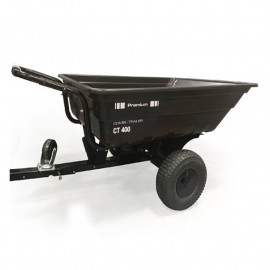 Al Ko Ct400 Premium Tow & Push Tipping Garden Trailer