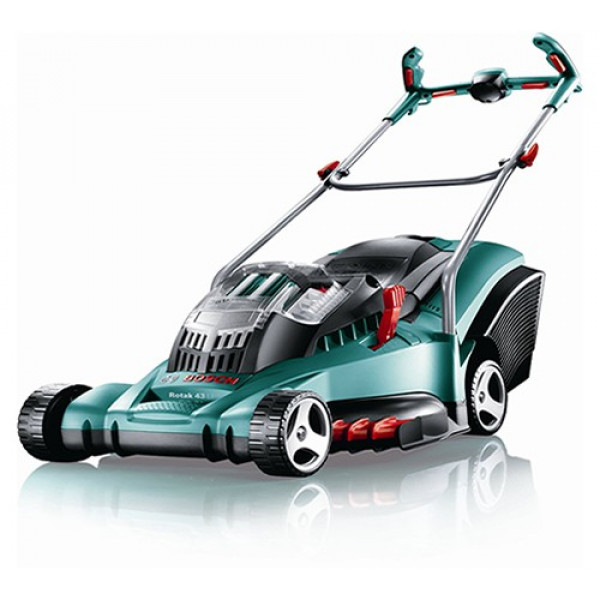 Buy Bosch Rotak 43LI 2 ErgoFlex Cordless Rotary lawn mower Online - Lawn Mowers