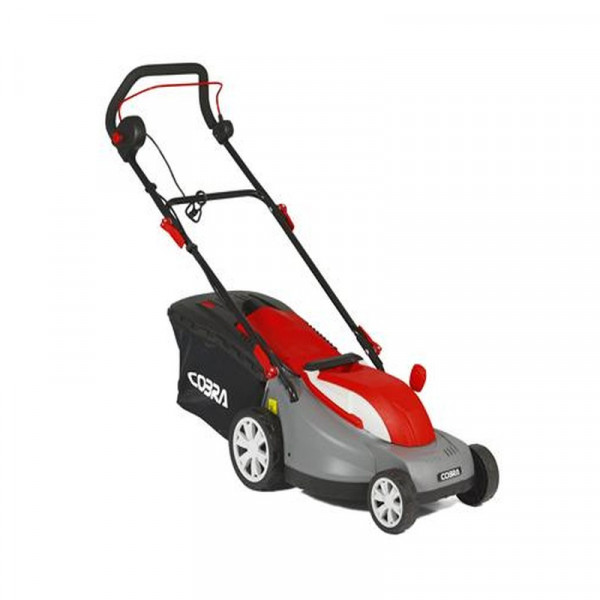 Buy Cobra GTRM38 1400W 38cm Cut Electric Lawn mower Online - Lawn Mowers