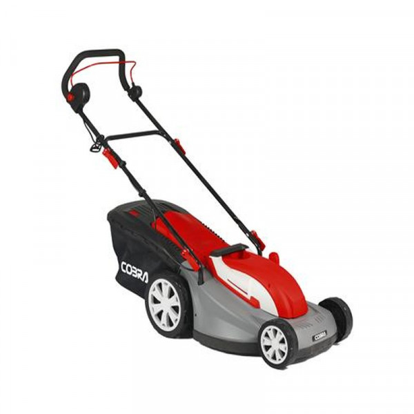 Buy Cobra GTRM40 1500W 40cm Cut Electric Lawn mower Online - Lawn Mowers