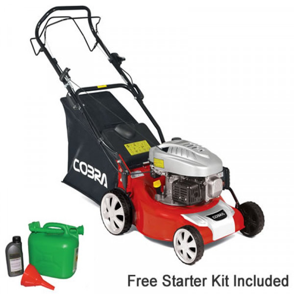 Buy Cobra M40SPC 40cm Self Propelled Petrol Lawn mower Online - Petrol Mowers