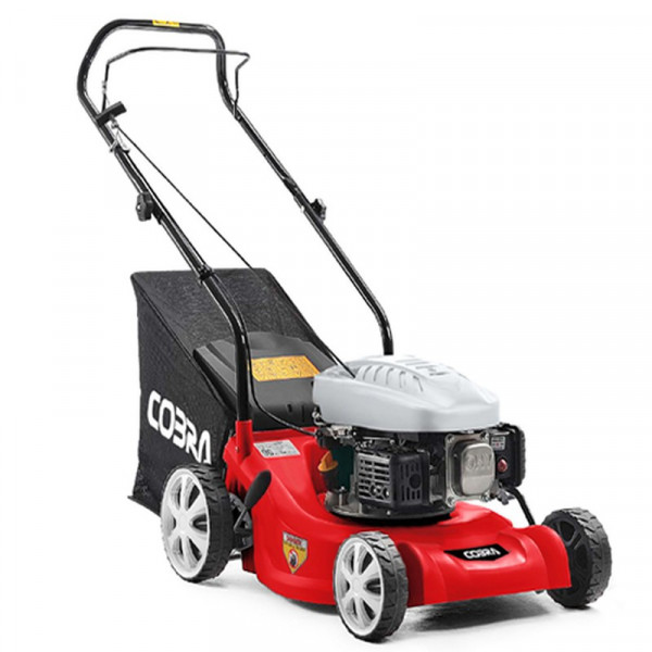 Buy Cobra M41C 41cm Push Petrol Lawn mower Online - Petrol Mowers