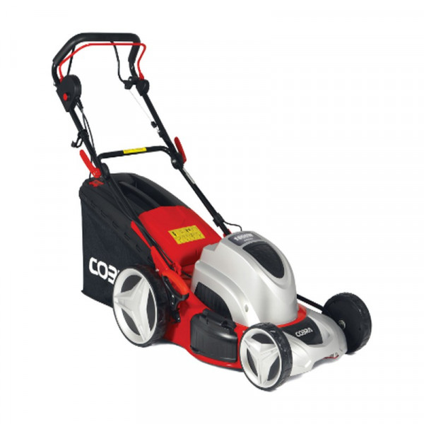 Buy Cobra MX46SPE Self Propelled 46cm Cut Electric Lawn mower Online - Lawn Mowers