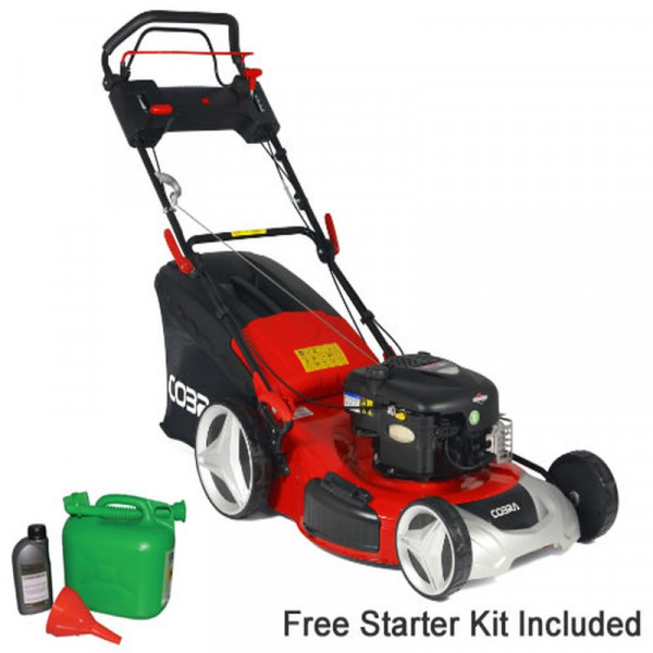 Buy Cobra MX564SPB 56cm Cut 4 Speed Petrol Lawn mower Online - Petrol Mowers