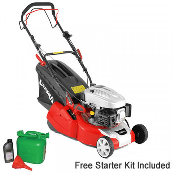 Buy Cobra RM40SPC 40cm Self Propelled Rear Roller Lawn mower Online - Petrol Mowers