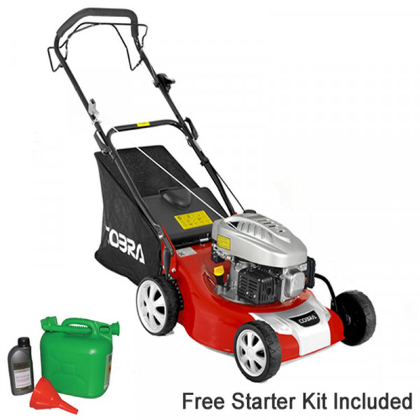 Buy Cobra RM40SPCE 40cm Self Propelled ES Rear Roller Lawn mower Online - Petrol Mowers Buy Cobra RM40SPCE 40cm Self Propelled ES Rear Roller Lawn mower Online - Petrol Mowers