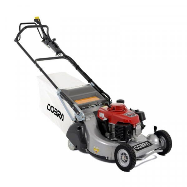Buy Cobra RM53SPH PRO 21 inch Petrol Rear Roller Lawnmower Online - Petrol Mowers