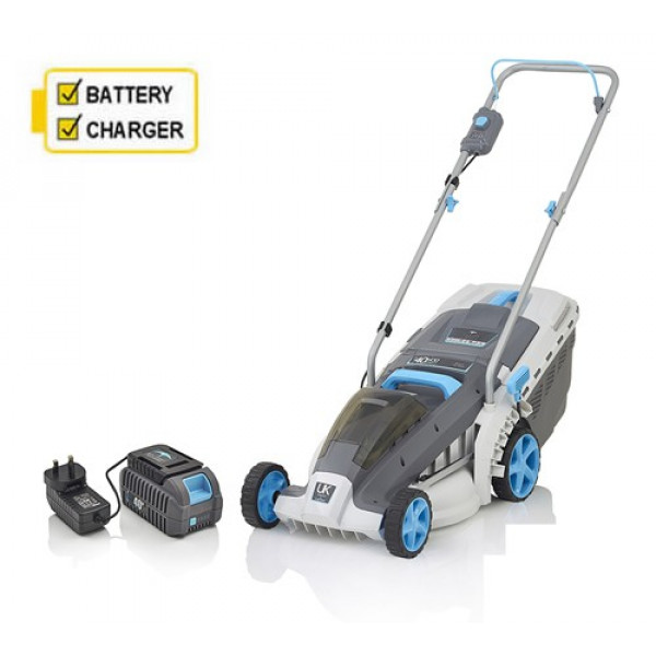 Buy Swift EB137CD2 37cm Wide Mower with Battery and Charger Online - Lawn Mowers