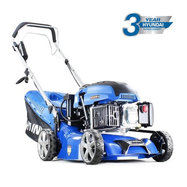 Buy Hyundai HYM430SPE Self Propelled Electric Start Petrol Lawn Mower Online - Petrol Mowers Buy Hyundai HYM430SPE Self Propelled Electric Start Petrol Lawn Mower Online - Petrol Mowers