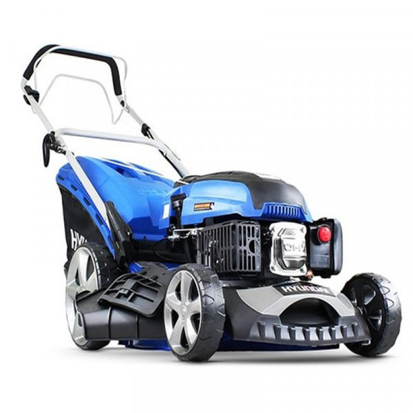 Buy Hyundai HYM460SP Self Propelled 4 in 1 Petrol Lawn mower Online - Petrol Mowers Buy Hyundai HYM460SP Self Propelled 4 in 1 Petrol Lawn mower Online - Petrol Mowers
