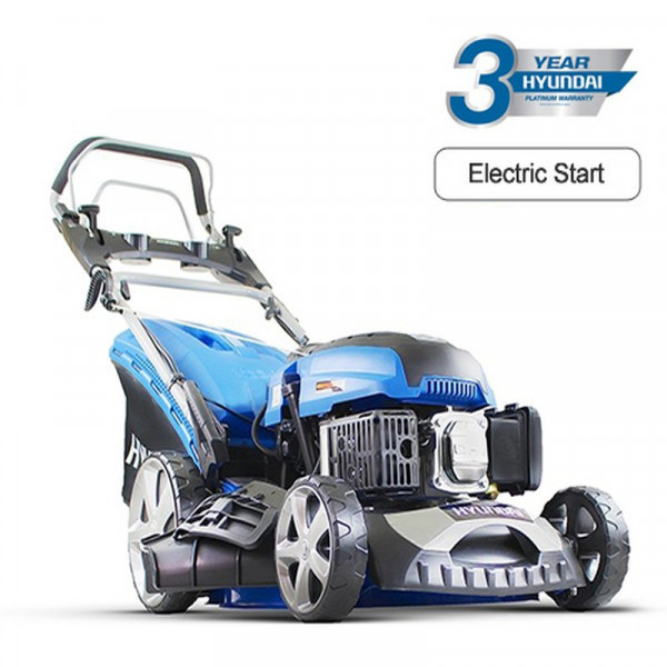Buy Hyundai HYM460SPE Self Propelled Electric Start 4 in 1 Petrol Lawnmower Online - Petrol Mowers Buy Hyundai HYM460SPE Self Propelled Electric Start 4 in 1 Petrol Lawnmower Online - Petrol Mowers
