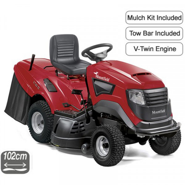 Buy Mountfield 1740H Twin Rear Collect Hydrostatic Lawn Tractor Online - Lawn Mowers
