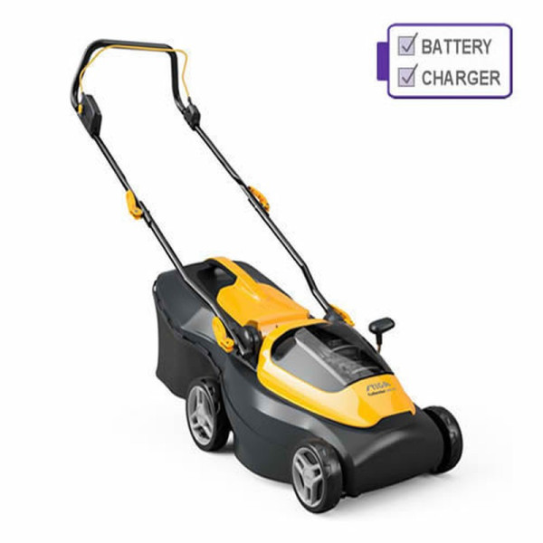 Buy Stiga Collector 136 AE 20v 100 Series Cordless Lawn mower with 2 x 2Ah Battery and Charger Online - Lawn Mowers Buy Stiga Collector 136 AE 20v 100 Series Cordless Lawn mower with 2 x 2Ah Battery and Charger Online - Lawn Mowers