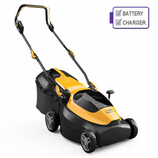 Buy Stiga Collector 140 AE 20v 100 Series Cordless Lawn mower with 2 x 4Ah Batteries ; Charger Online - Lawn Mowers Buy Stiga Collector 140 AE 20v 100 Series Cordless Lawn mower with 2 x 4Ah Batteries ; Charger Online - Lawn Mowers