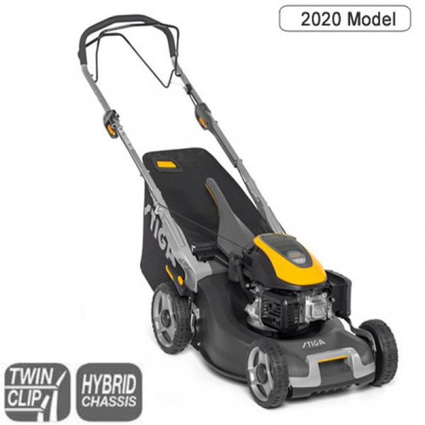 Buy Stiga Twinclip 50 S Self Propelled Combi Lawn mower Online - Petrol Mowers