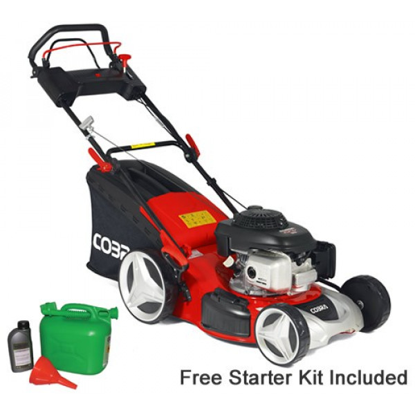 Buy Cobra MX51SPH Honda Engine 3 in 1 Self Propelled Lawn mower Online - Petrol Mowers